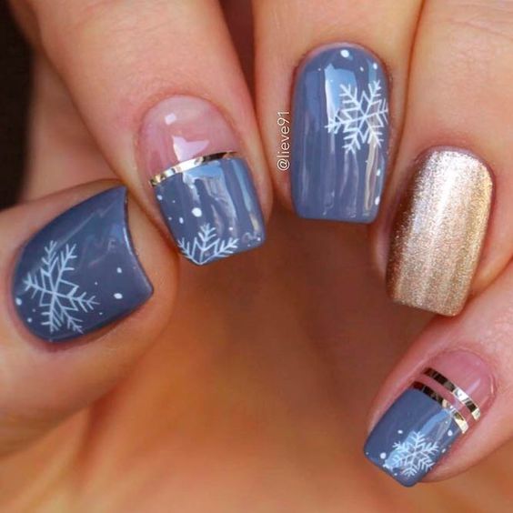 68 Trendy Nail Art Designs to Inspire Your Winter Mood - Page 31 of 68 ...