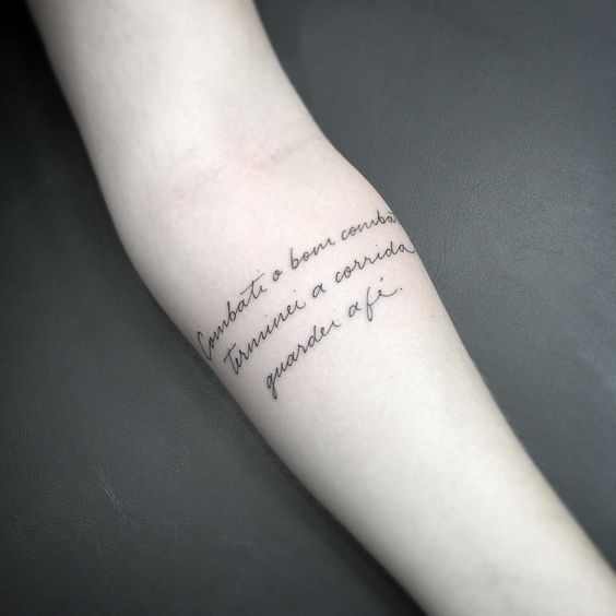 67 Inspirational Tattoo Quotes for Women - Page 23 of 67 - Kornelia Beauty