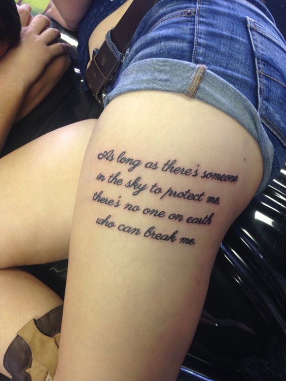 67 Inspirational Tattoo Quotes for Women