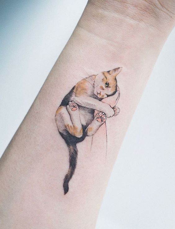 51 Cute Cat Tattoo Ideas