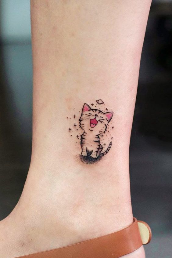 Cat Tattoo Ideas Cute - Design Talk